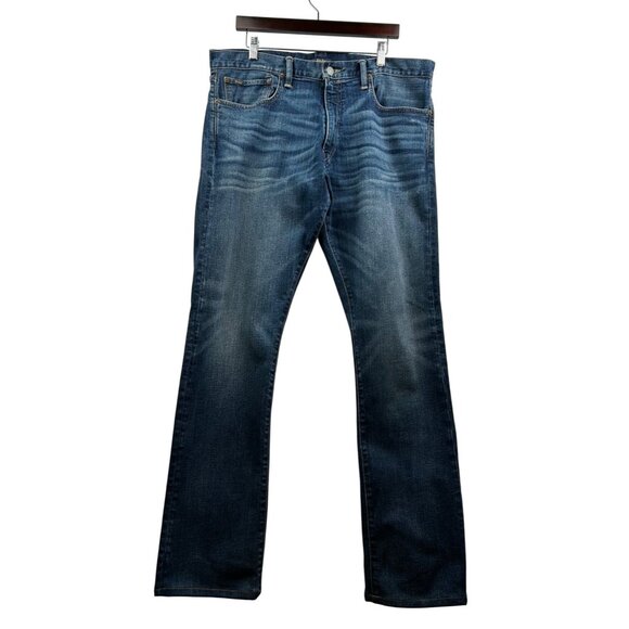 Polo Ralph Lauren Men's Varick Slim Straight Jeans Classic Indigo Wash Sz 36 x 3 - Picture 1 of 11